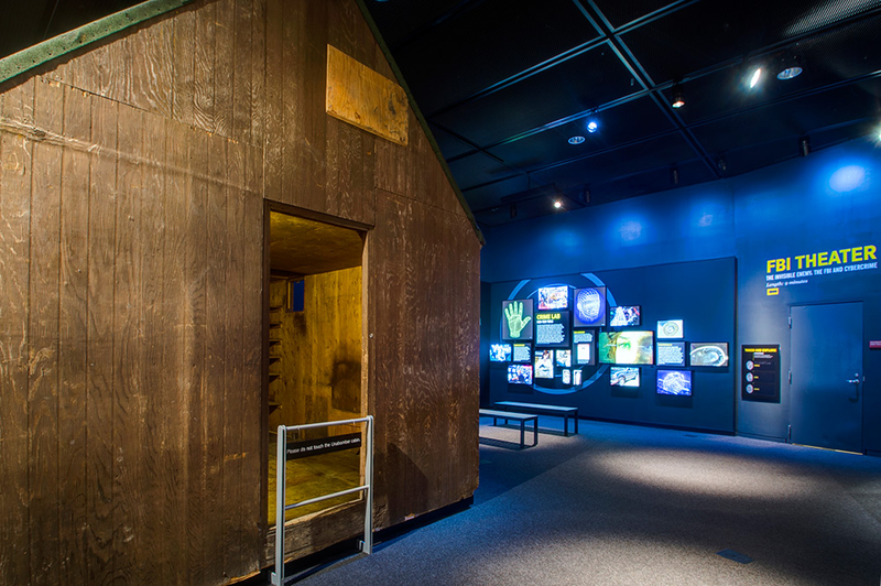 La cabaña en el Newseum